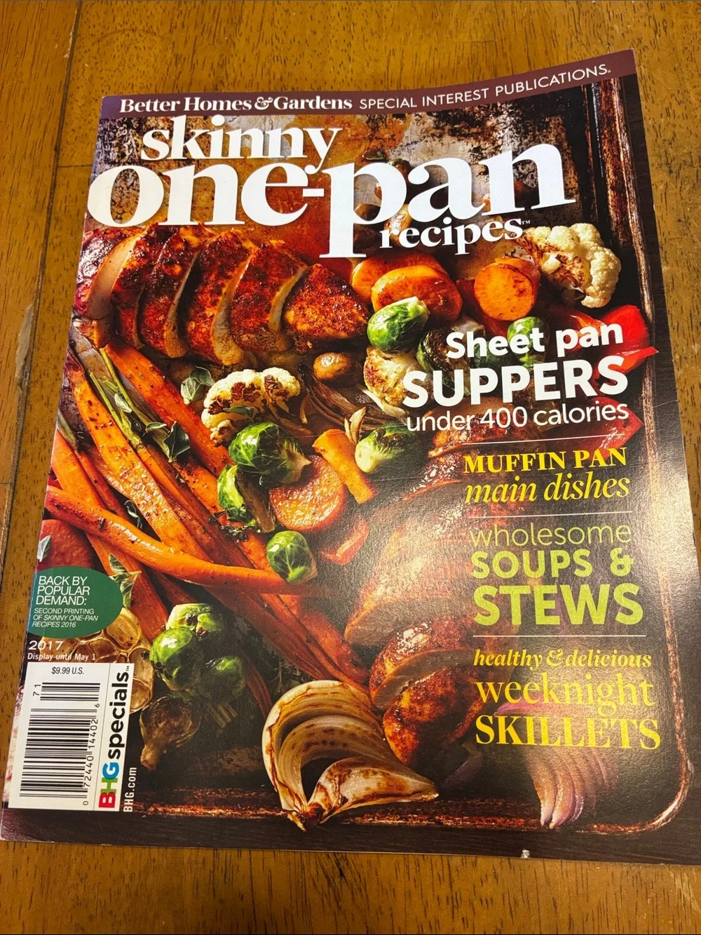 Better Homes & Gardens One-Pot Dinners Magazine & skinny one-pan recipes